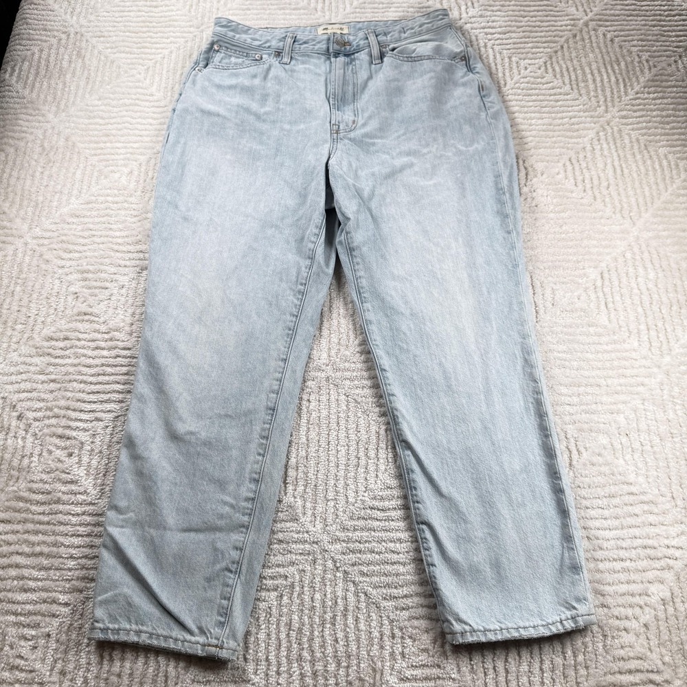 Madewell The Curvy Perfect Vintage Jean Womens 31 Light Wash High Rise Straight